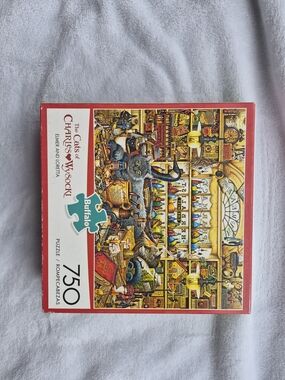 Buffalo Games Charles Wysocki 750 PC Puzzle Elmer and Loretta